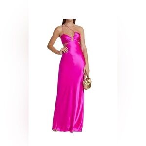 Slant Bias Gown in Fuchsia
THE SEI